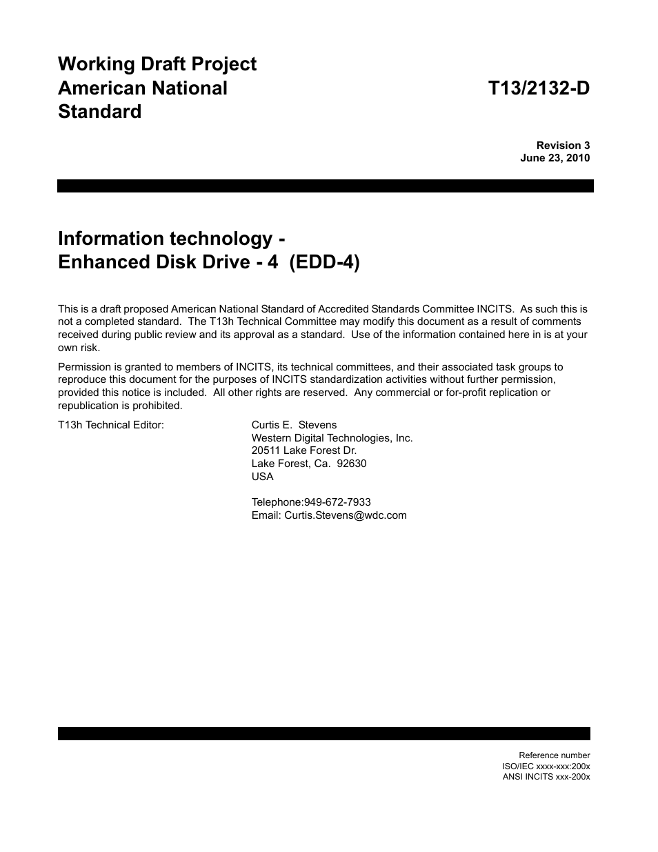 Western Digital T13/2132-D User Manual | 86 pages