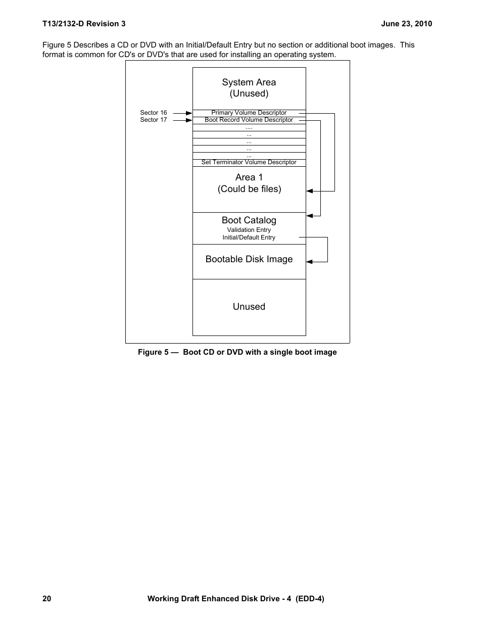 Figure 5 - boot cd or dvd with a single boot image | Western Digital T13/2132-D User Manual | Page 32 / 86