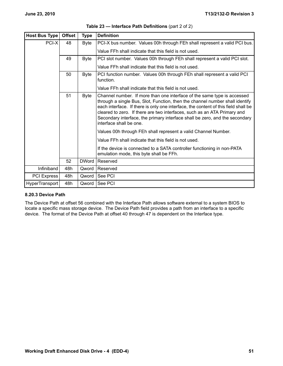 3 device path | Western Digital T13/2132-D User Manual | Page 63 / 86