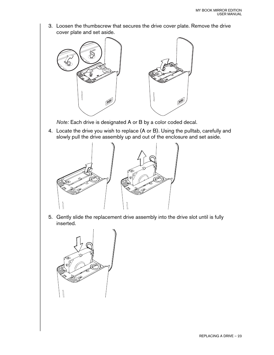 Western Digital My Book Mirror Edition User Manual | Page 26 / 31