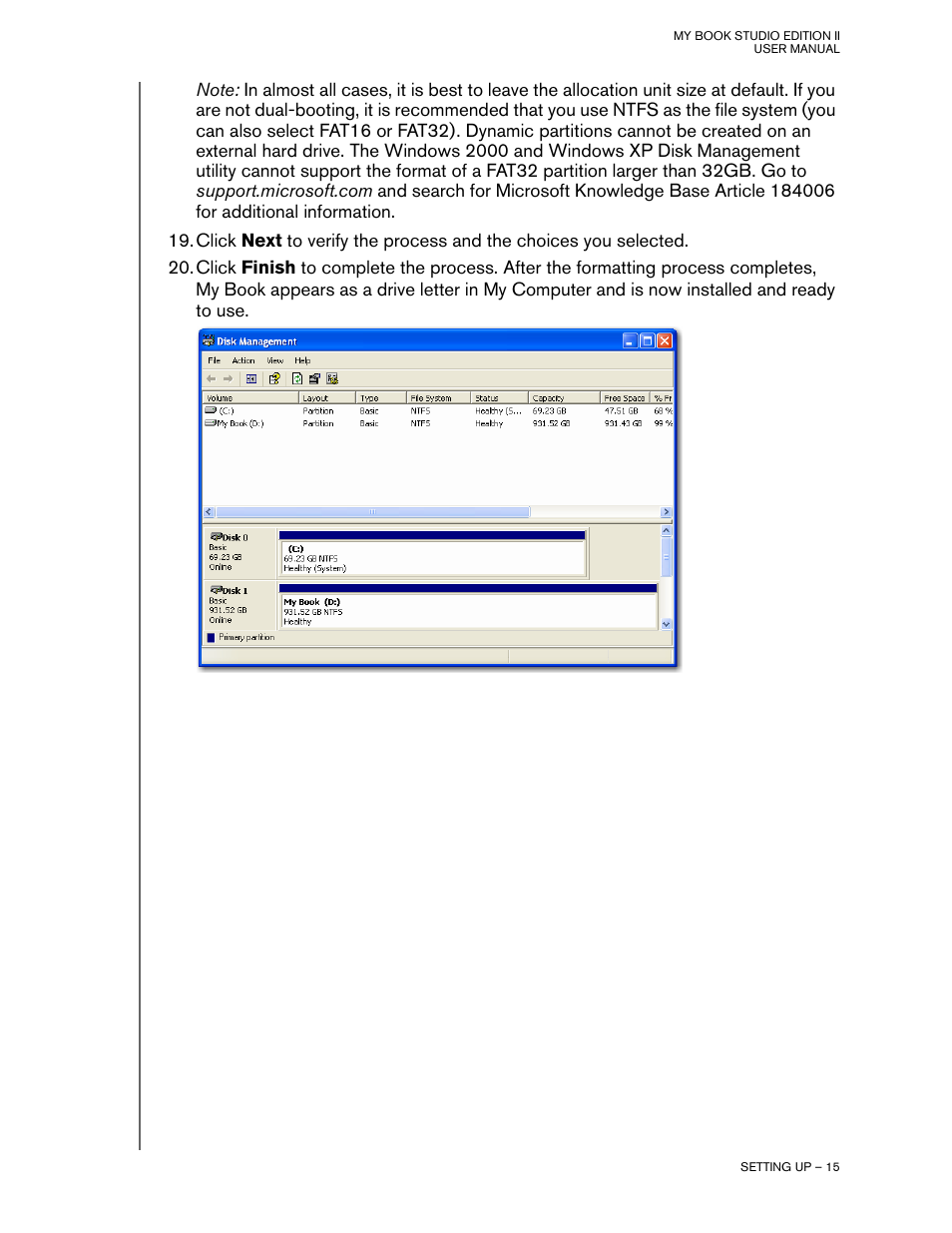 Western Digital Studio Edition II User Manual | Page 18 / 38