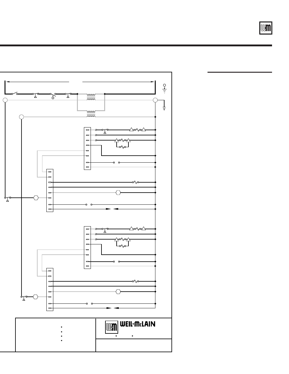 Universal control system – natural gas, Natural gas, 7figure 3 wiring diagram | Ladder wiring diagram, A united dominion company, Part number | Weil-McLain LGB-23 User Manual | Page 7 / 12