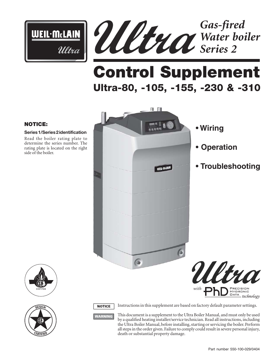 Weil-McLain -230 User Manual | 28 pages