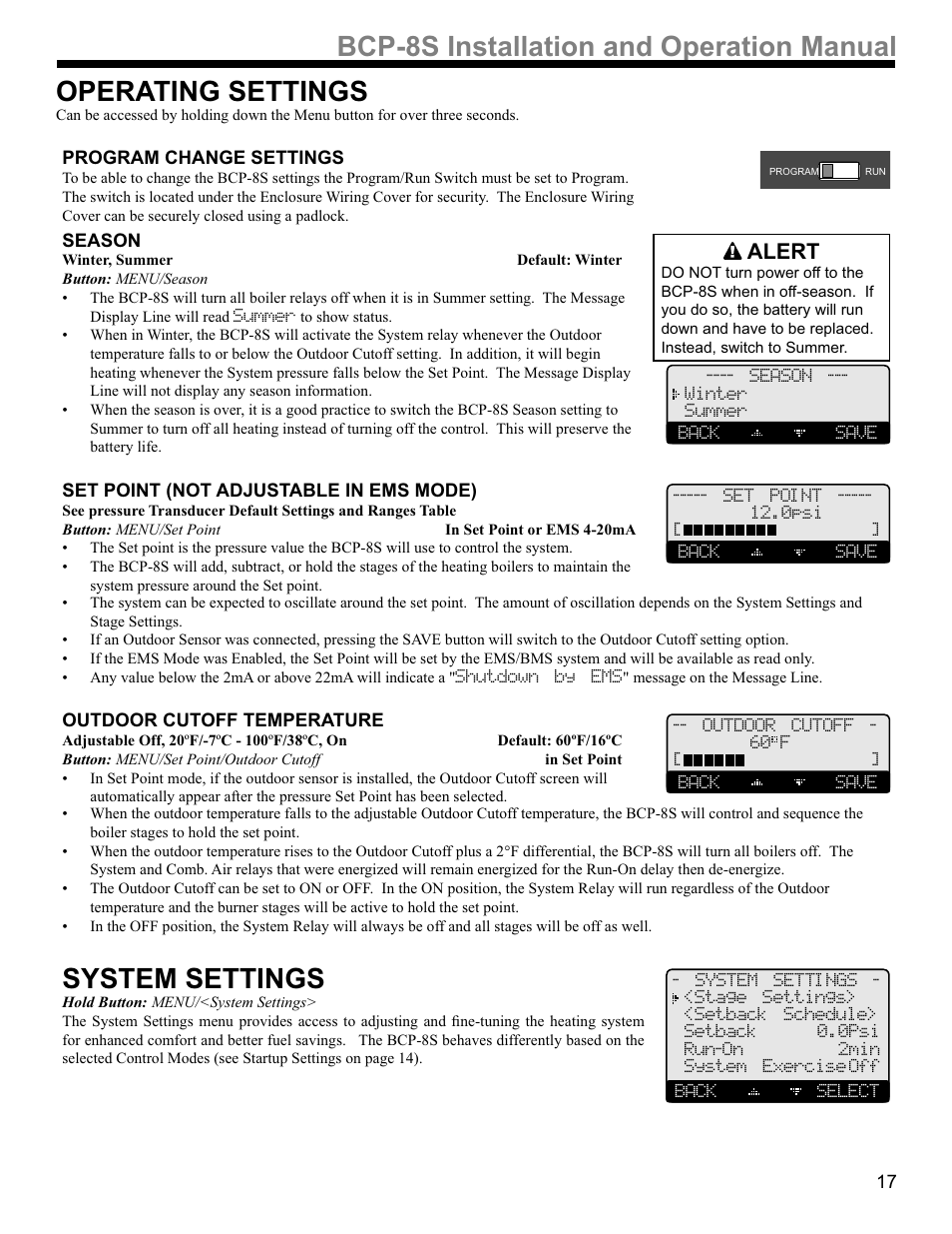 Weil-McLain BCP-8X User Manual | Page 17 / 28