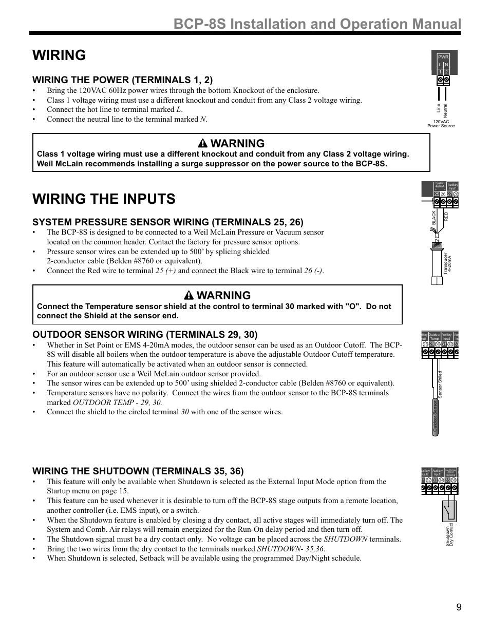 Weil-McLain BCP-8X User Manual | Page 9 / 28