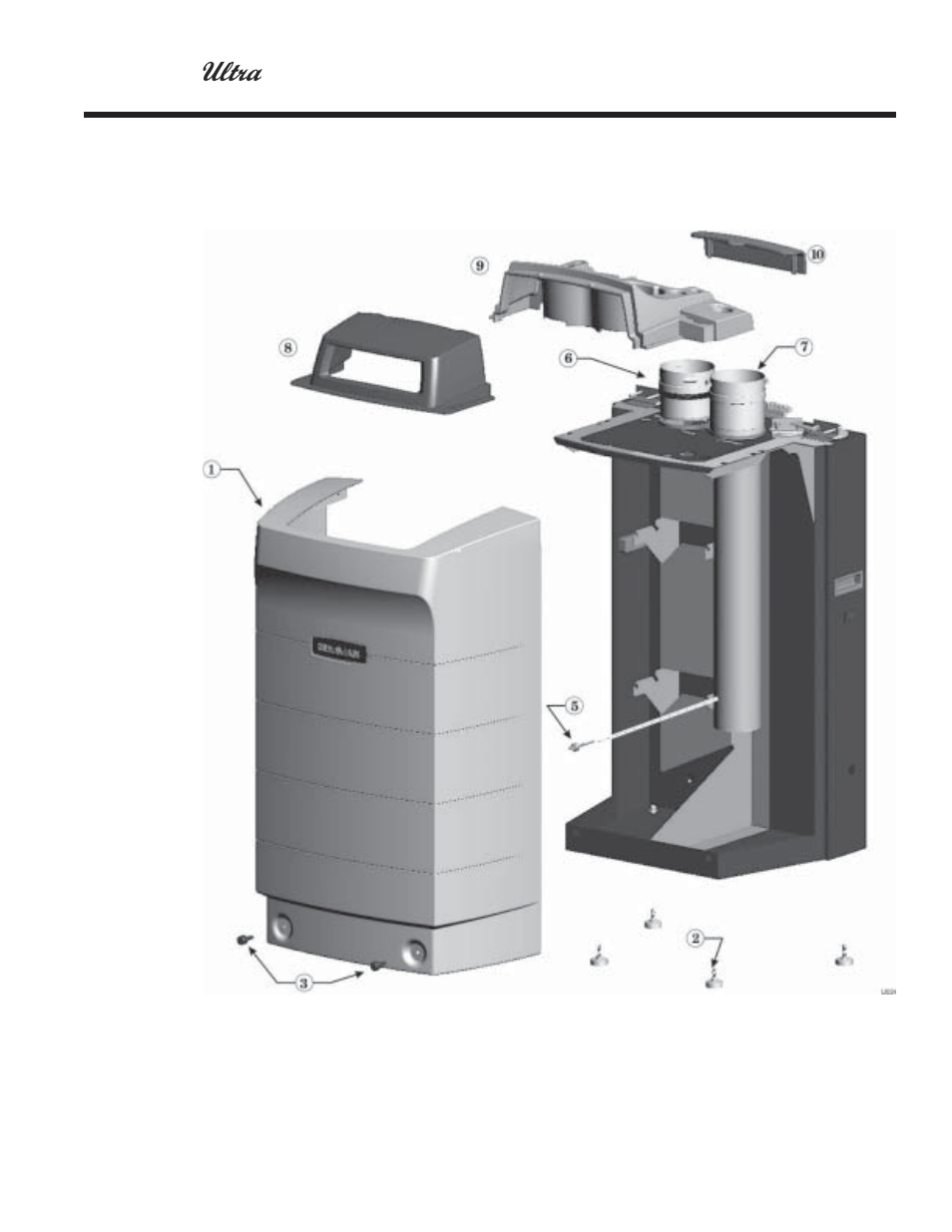 Replacement parts | Weil-McLain ULTRA 80  EN User Manual | Page 37 / 44