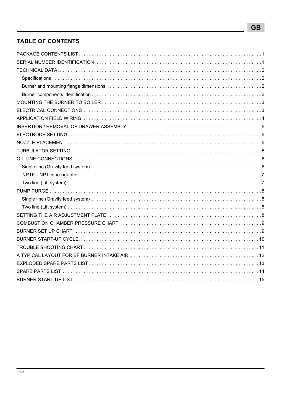 Weil-McLain 800062000-Brn-PO Rie BF5 User Manual | Page 3 / 19