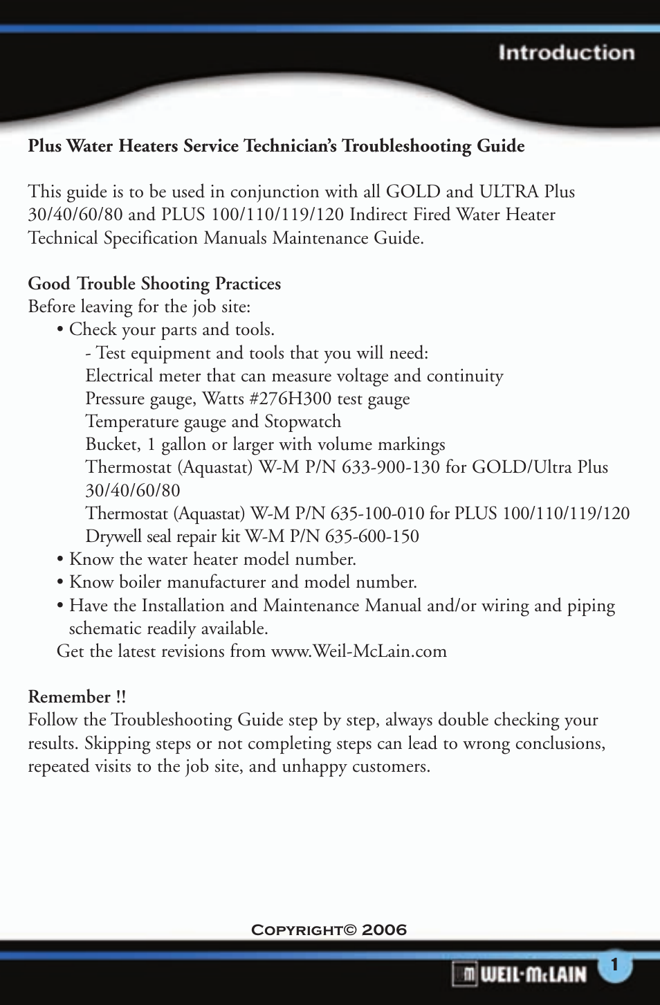 Weil-McLain C-1013 User Manual | Page 2 / 24