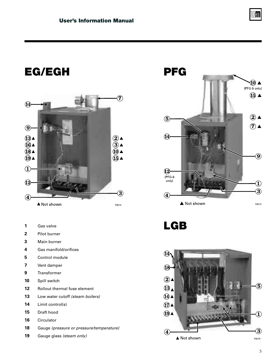 Eg/egh pfg lgb | Weil-McLain CGs User Manual | Page 5 / 24