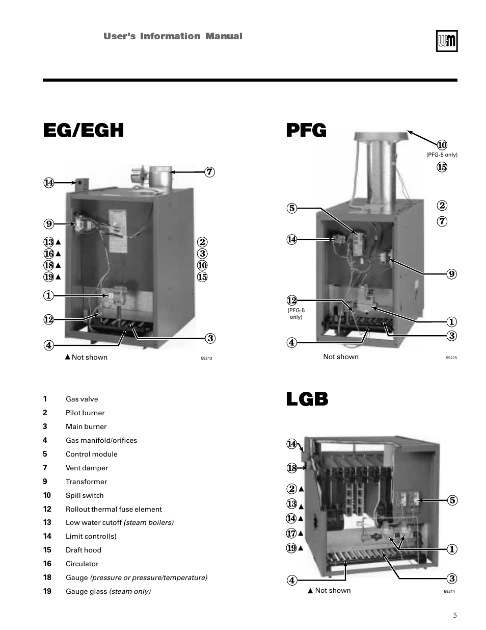 Eg/egh pfg lgb | Weil-McLain CGi User Manual | Page 5 / 24