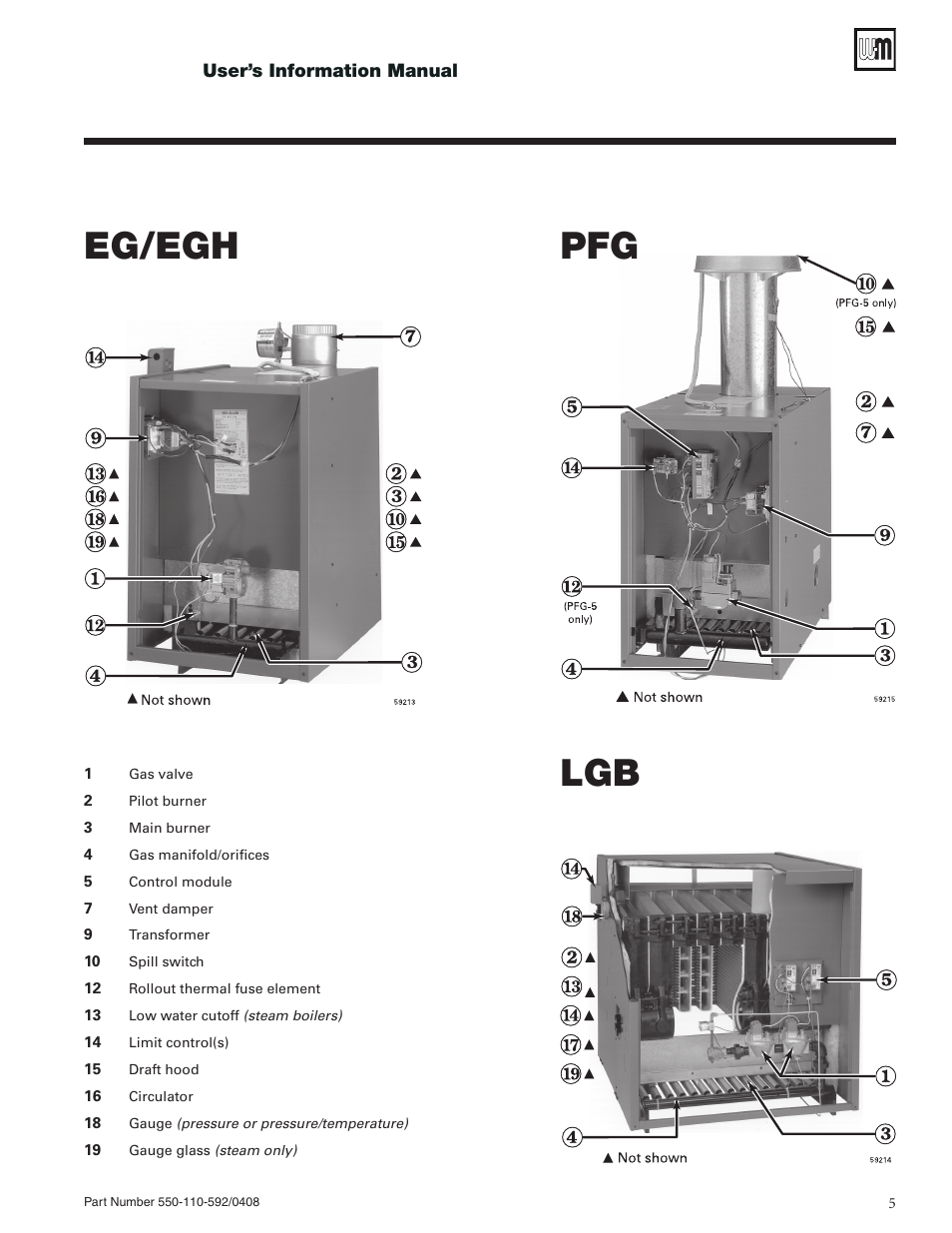 Eg/egh pfg lgb | Weil-McLain PEG User Manual | Page 5 / 24