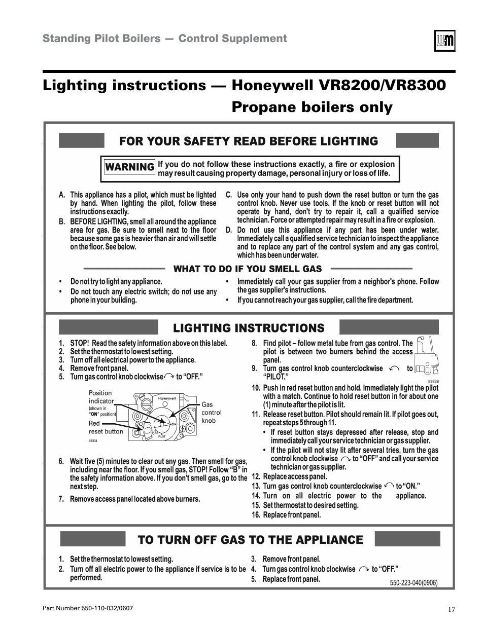 Weil-McLain EG-30 THRU -75 User Manual | Page 17 / 24