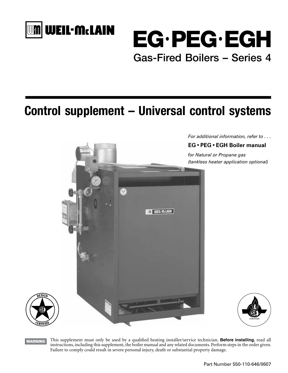 Weil-McLain Boiler User Manual | 32 pages