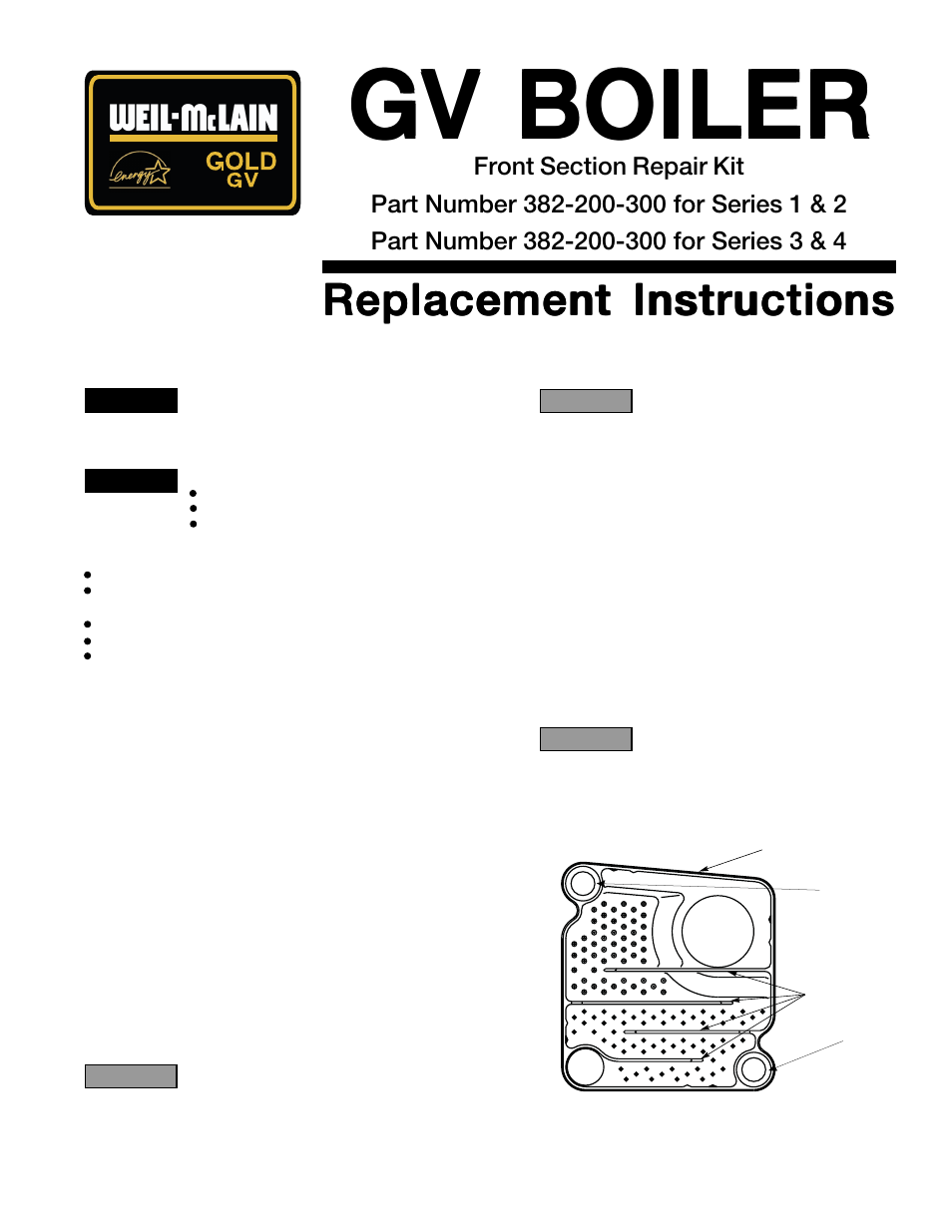 Weil-McLain 382-200-300 User Manual | 2 pages