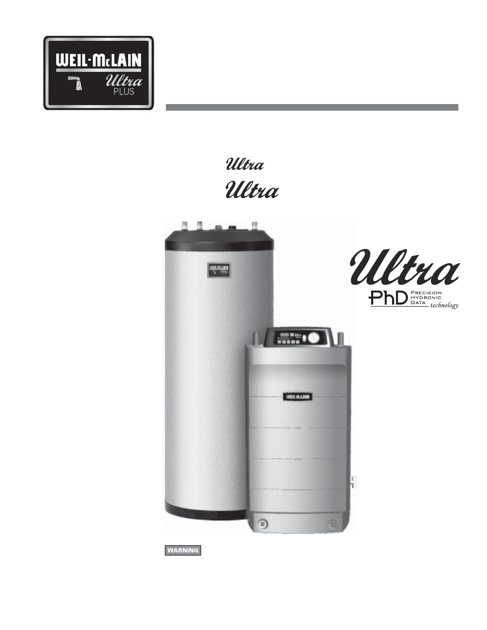 Weil-McLain Ultra Electric Water Heater User Manual | 12 pages