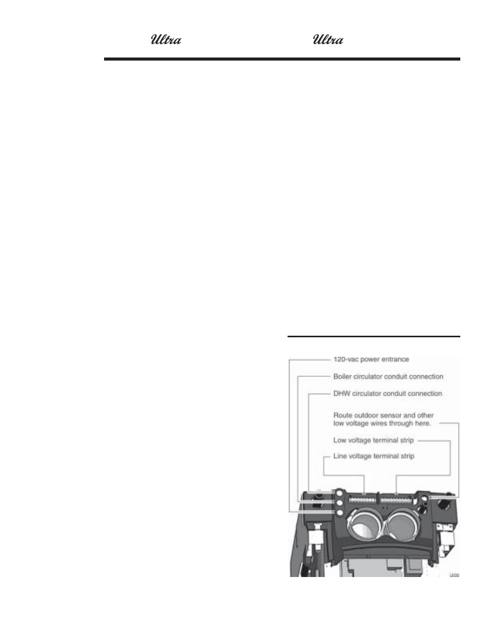 Field wiring | Weil-McLain Ultra Electric Water Heater User Manual | Page 9 / 12