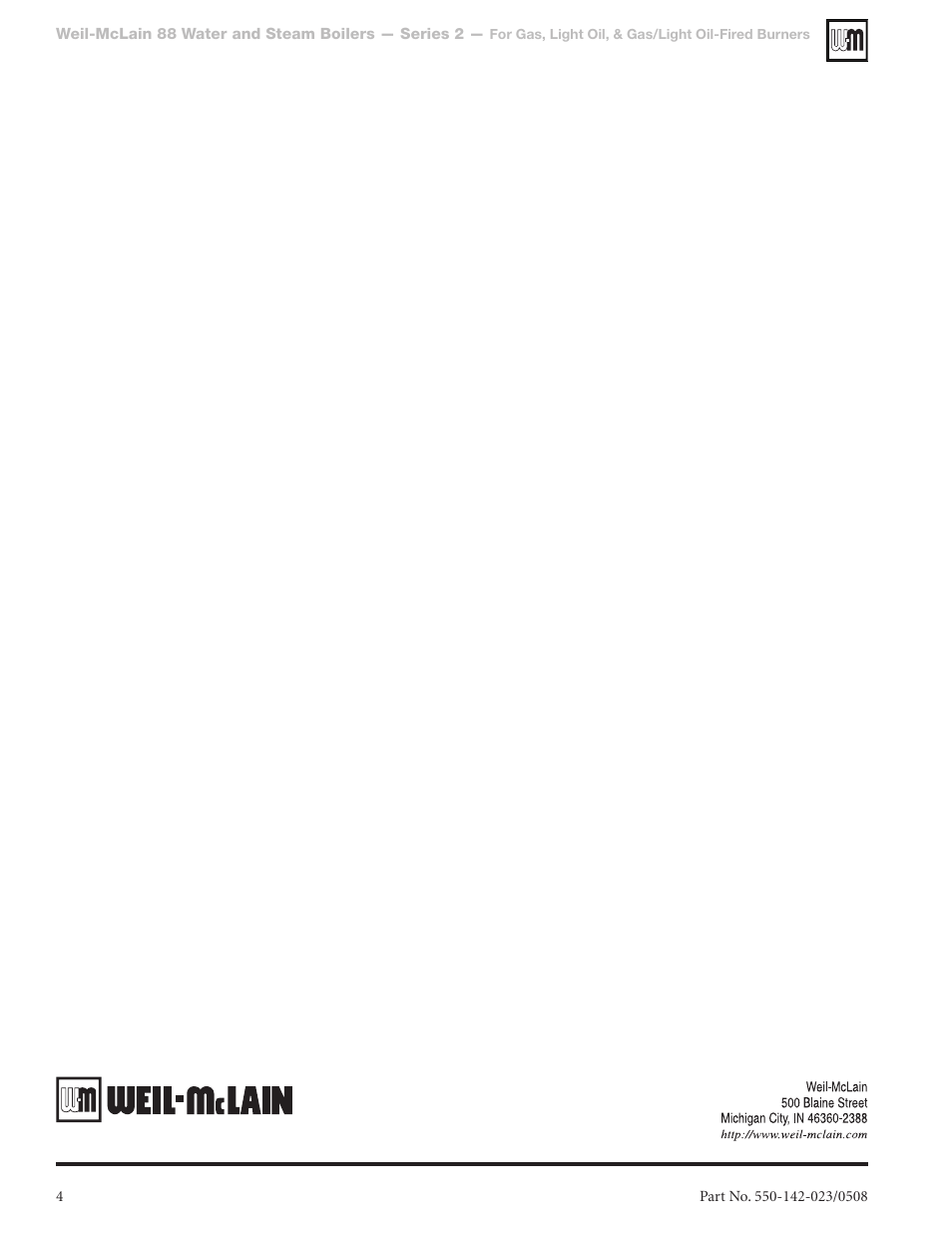 Weil-McLain RLS User Manual | Page 4 / 4