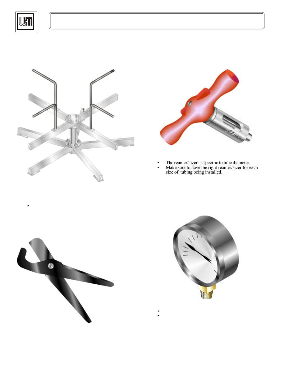 Obtain special equipment, E. obtain special equipment, Alumipex radiant tubing | Weil-McLain AlumniPEX Radiant Heater User Manual | Page 10 / 20