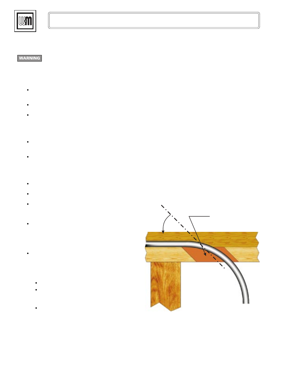 Install the tubing, I. install the tubing, Alumipex radiant tubing | Weil-McLain AlumniPEX Radiant Heater User Manual | Page 14 / 20