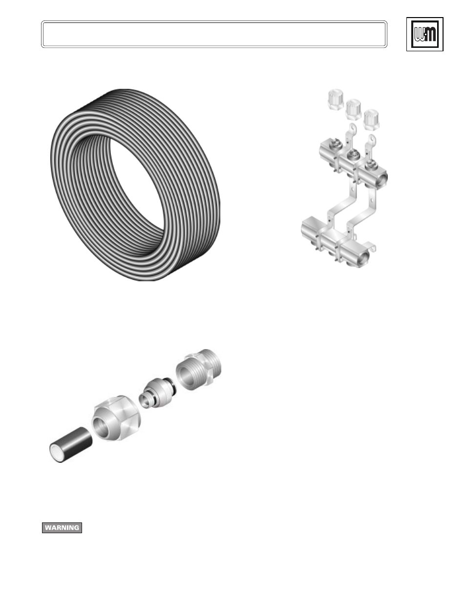 Obtain materials, D. obtain materials, Above floor installation guide | Weil-McLain AlumniPEX Radiant Heater User Manual | Page 9 / 20