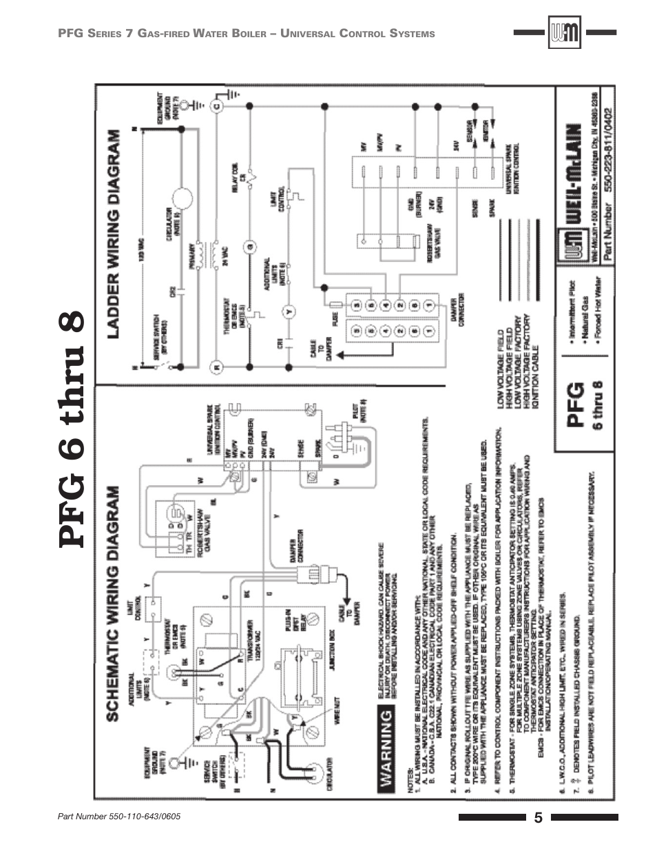 Pfg 6 thru 8 | Weil-McLain SERIES 7 PFG User Manual | Page 5 / 16