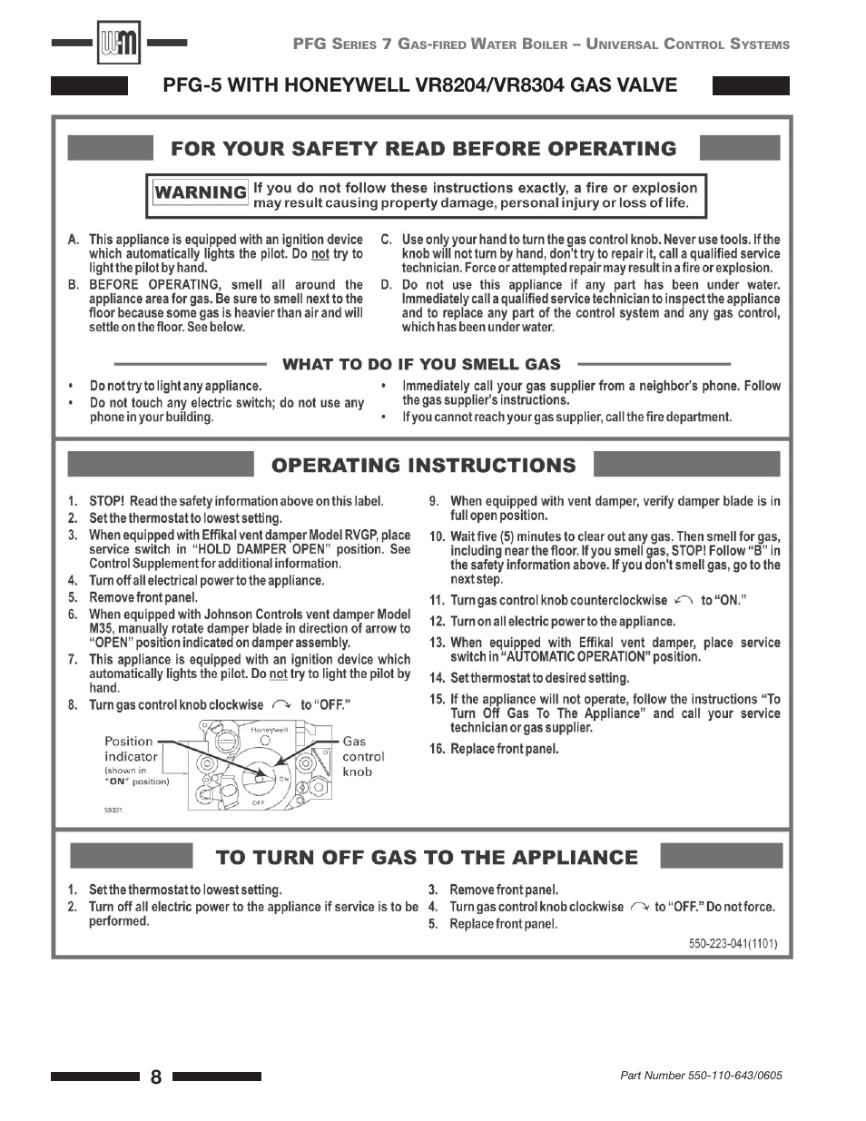 Weil-McLain SERIES 7 PFG User Manual | Page 8 / 16