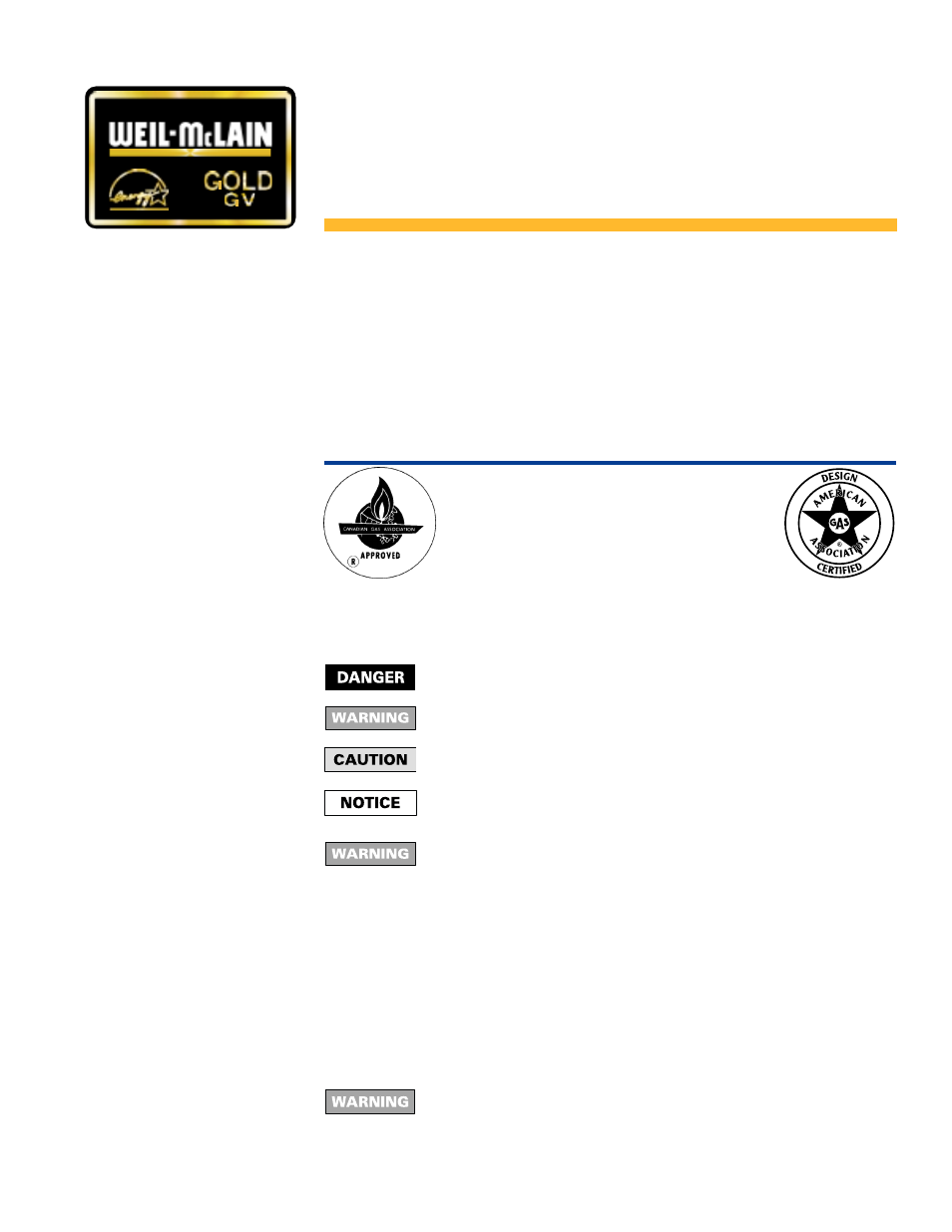 Weil-McLain STAR-34 User Manual | 8 pages