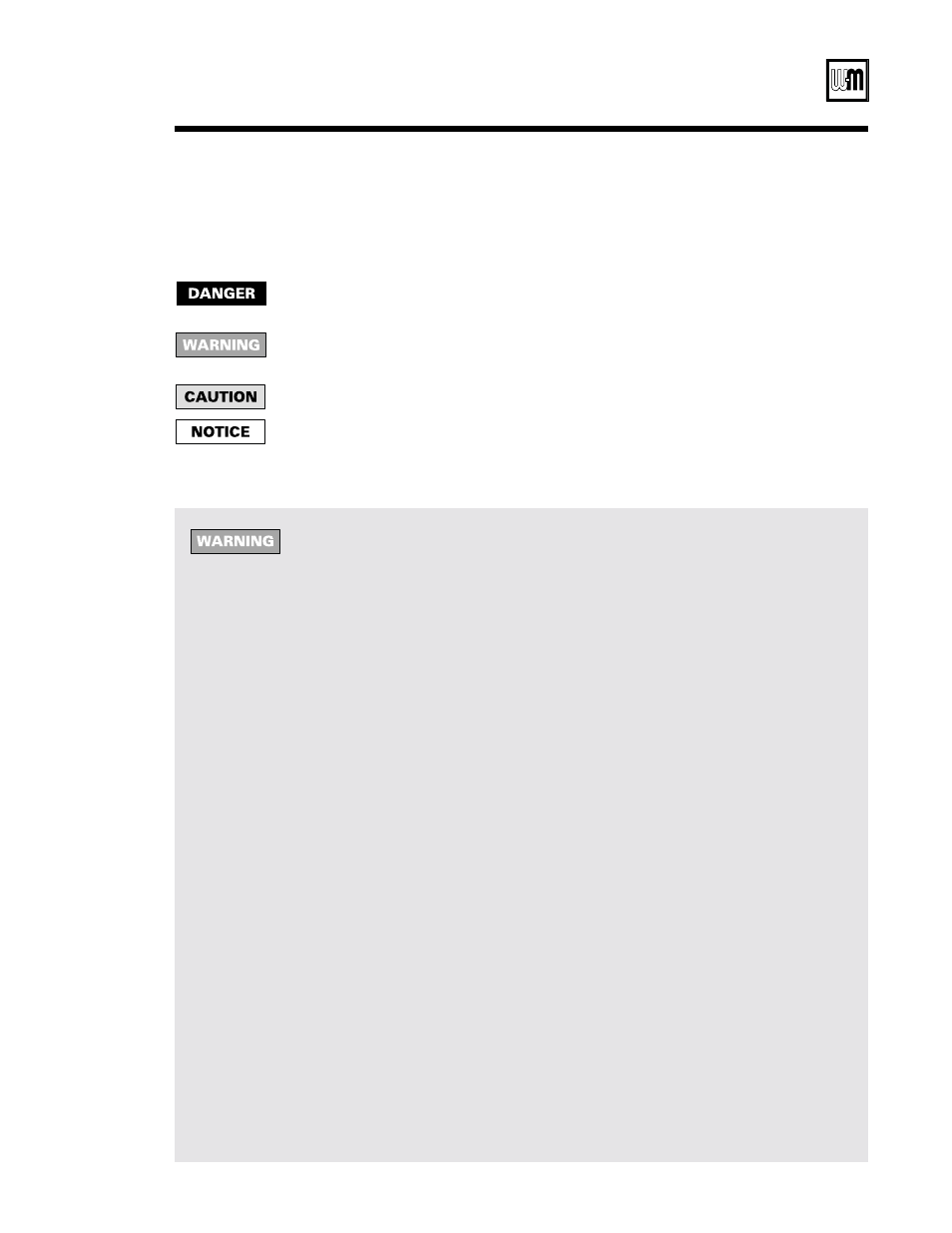 Please read before proceeding, Hazard definitions | Weil-McLain PER 550-141-396/0801 User Manual | Page 2 / 16