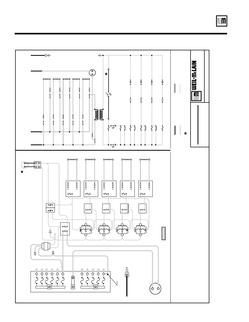 Wiring, Schematic wir ing diag ra m, Ladder wir ing diag ra m | Per ser ies 3, L1 n, L1 l2 n g g | Weil-McLain PER 550-141-396/0801 User Manual | Page 6 / 16