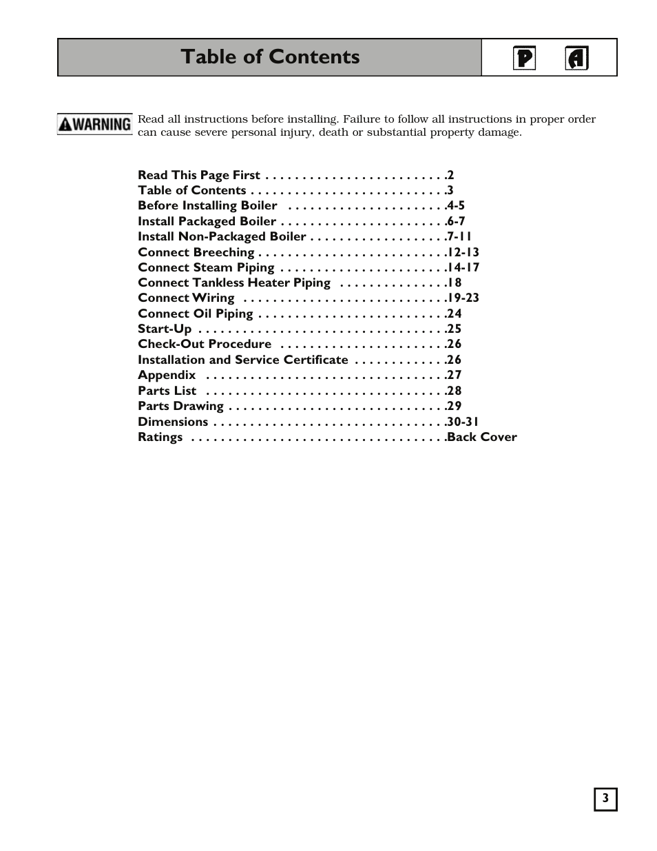 Weil-McLain 550-141-829/1201 User Manual | Page 3 / 32