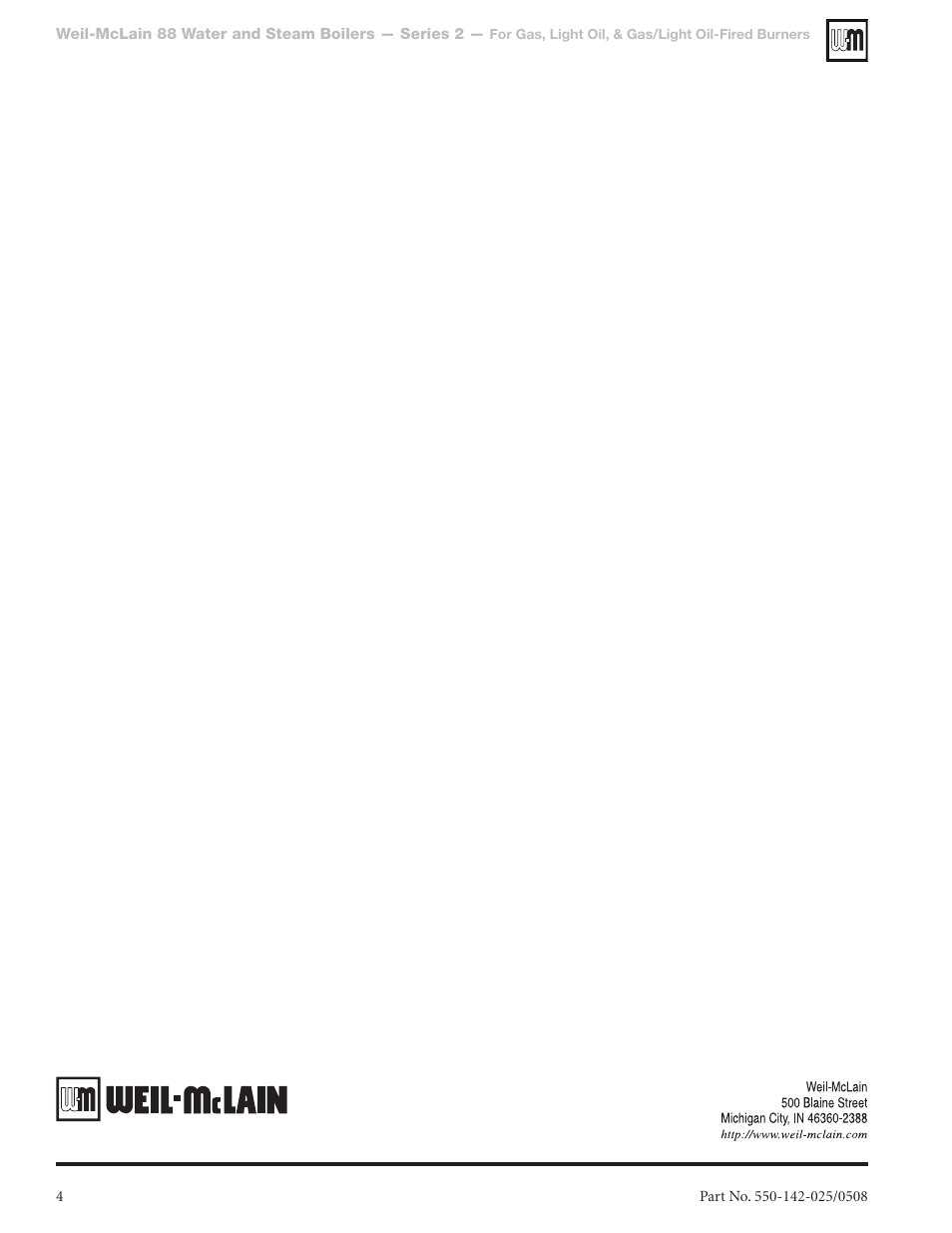 Weil-McLain RS User Manual | Page 4 / 4