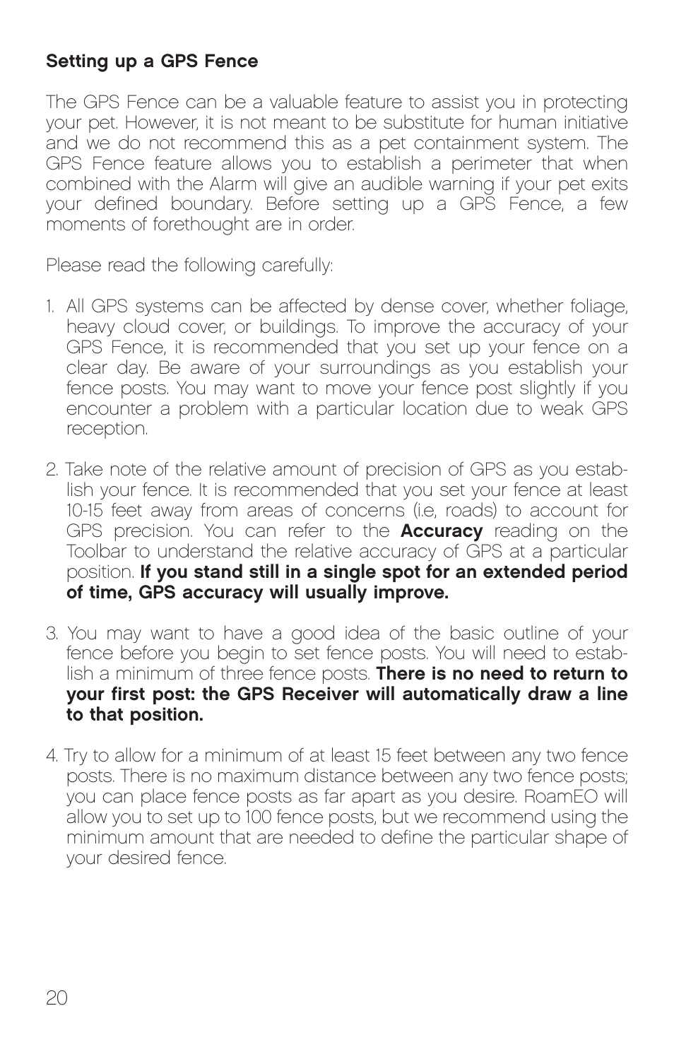 White Bear Technologies RoamEO GPS Pet Location System User Manual | Page 22 / 36