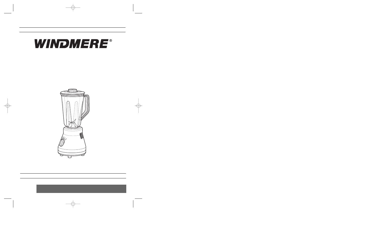 Windmere HA-3206 User Manual | 7 pages