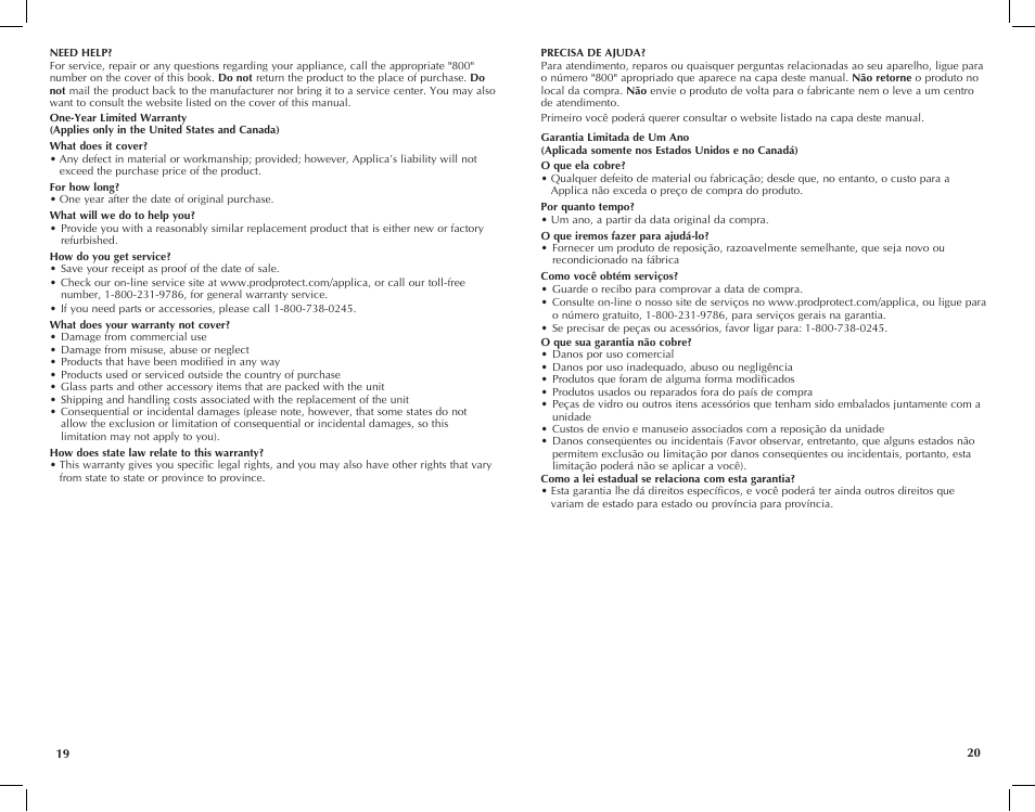 Windmere I-210 User Manual | Page 11 / 13