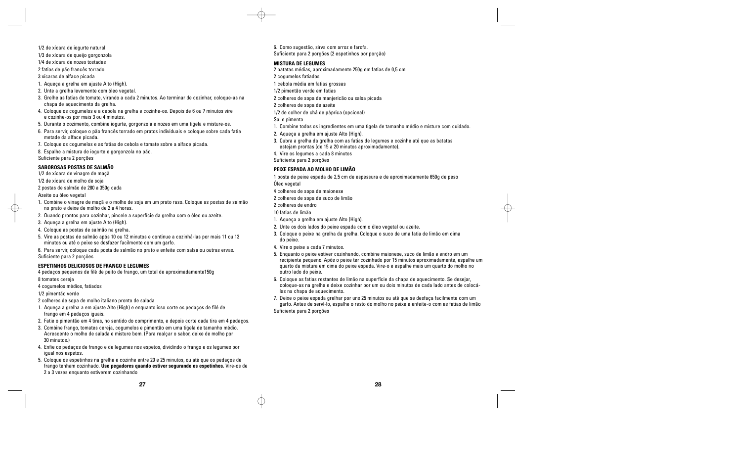 Windmere GG400 User Manual | Page 15 / 17