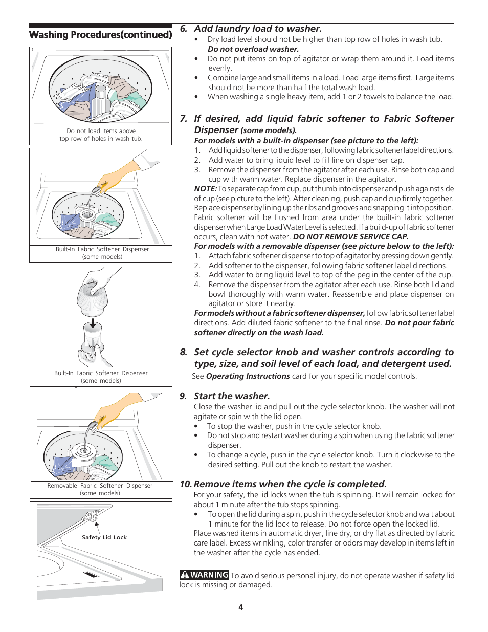 White-Westinghouse SWX703CQ/S0 User Manual | Page 4 / 9