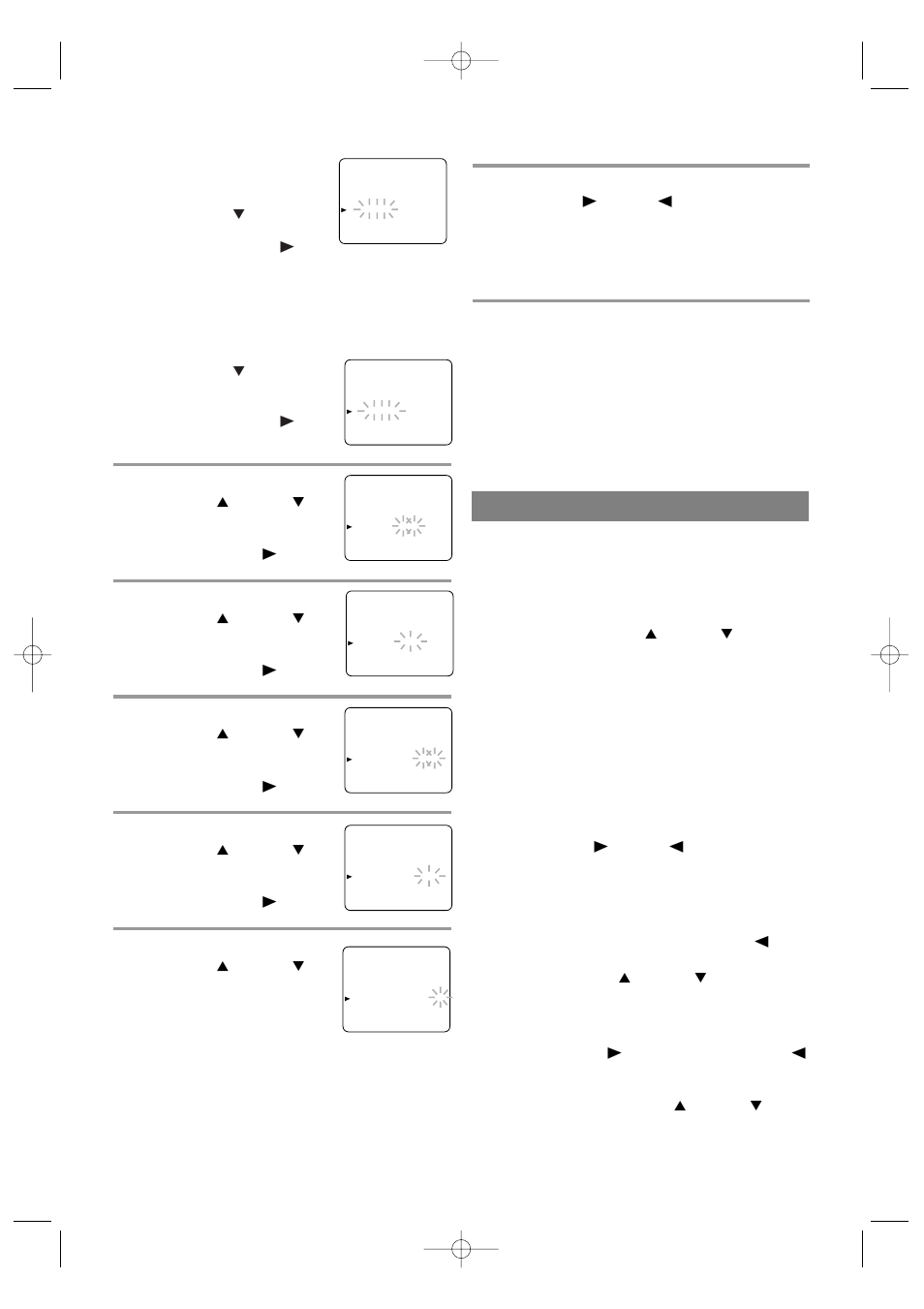 Timer program extension, 22 - en, Set beginning hour | Set beginning minute, Set end hour, Set end minute, Set the tape speed, Finish setting the program, Set the timer, 01a11 | White-Westinghouse WTV11321B User Manual | Page 22 / 32