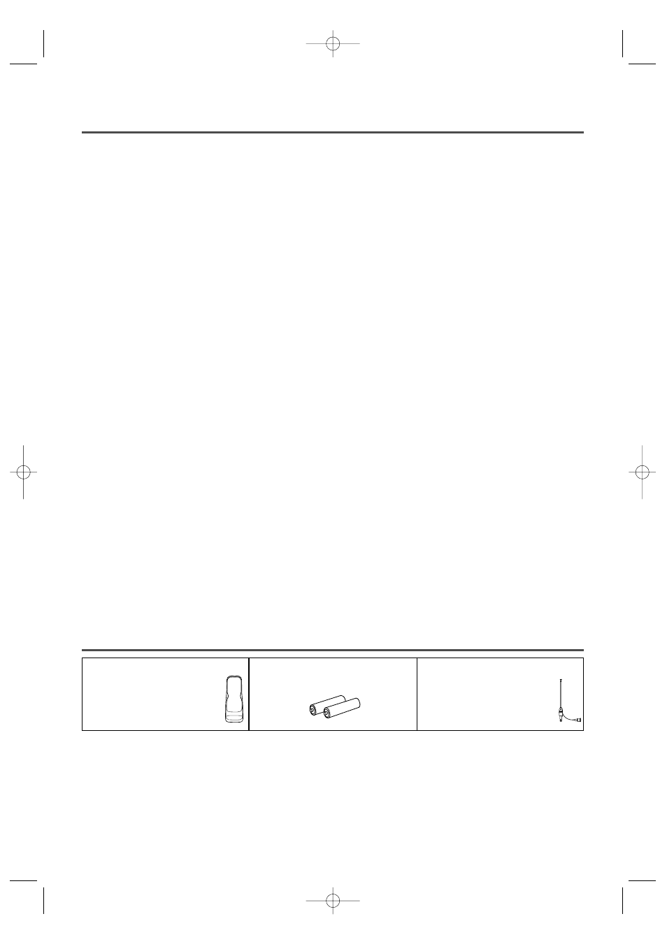 Features, Supplied accessories | White-Westinghouse WTV11321B User Manual | Page 6 / 32