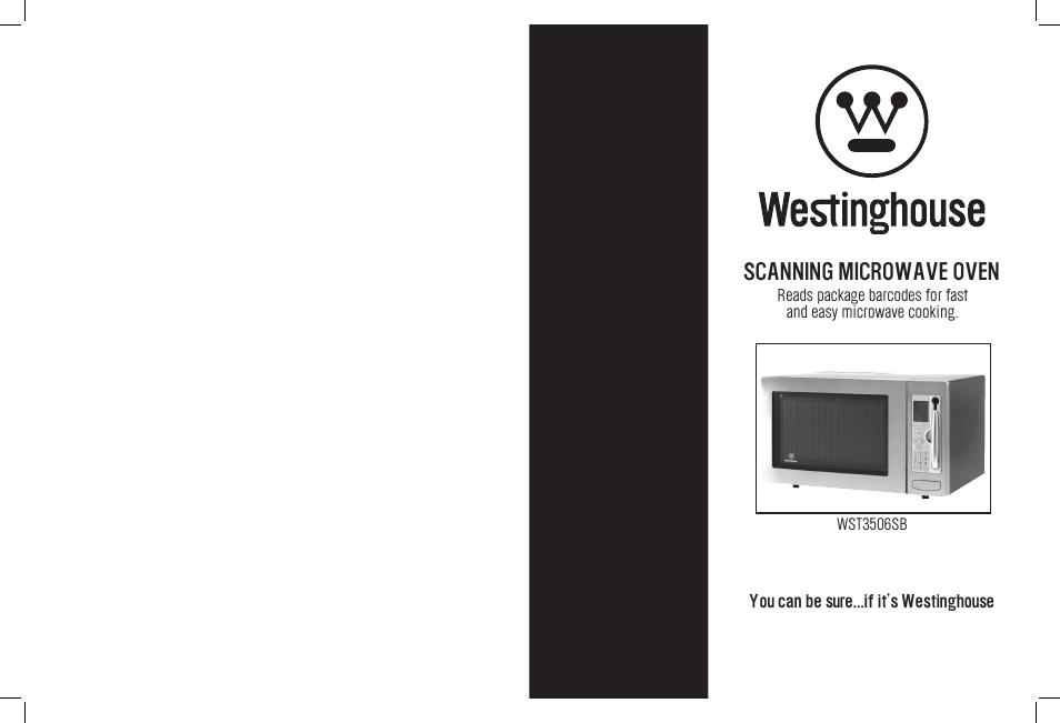 White-Westinghouse WST3506SB User Manual | 36 pages