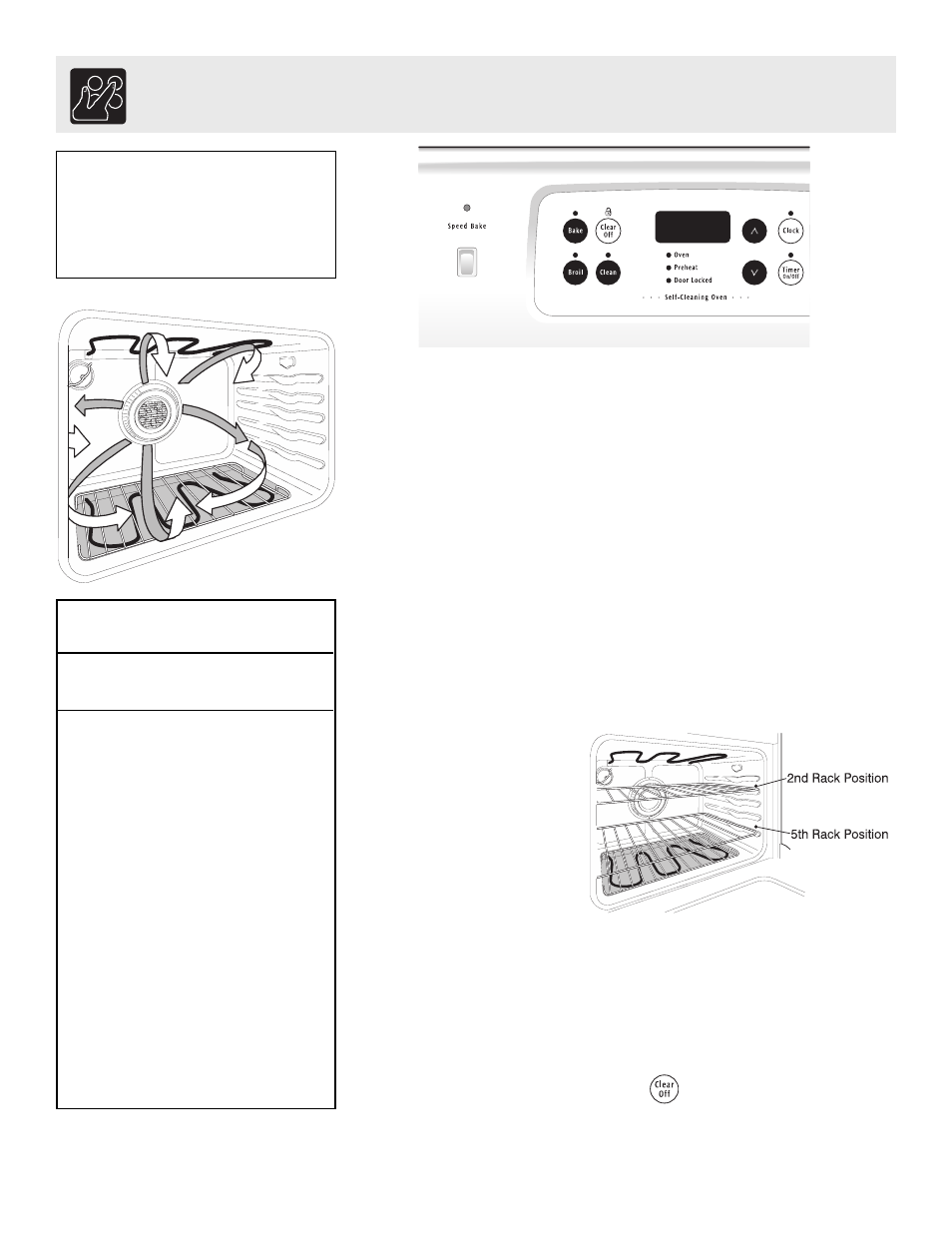 Setting oven controls | White-Westinghouse ES200/300 User Manual | Page 10 / 20