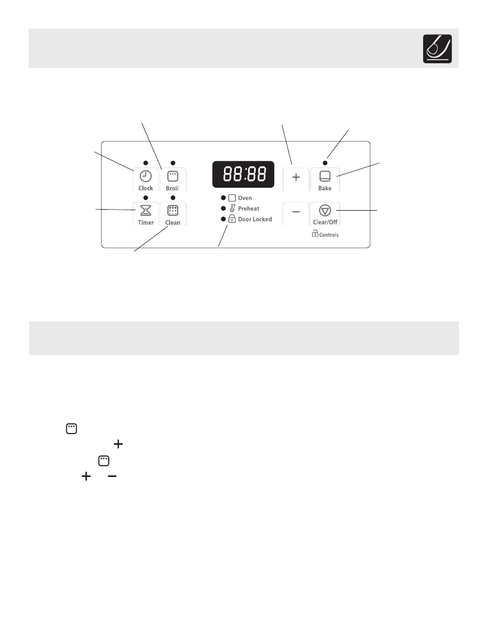 Oven control functions | White-Westinghouse ES200 User Manual | Page 9 / 20