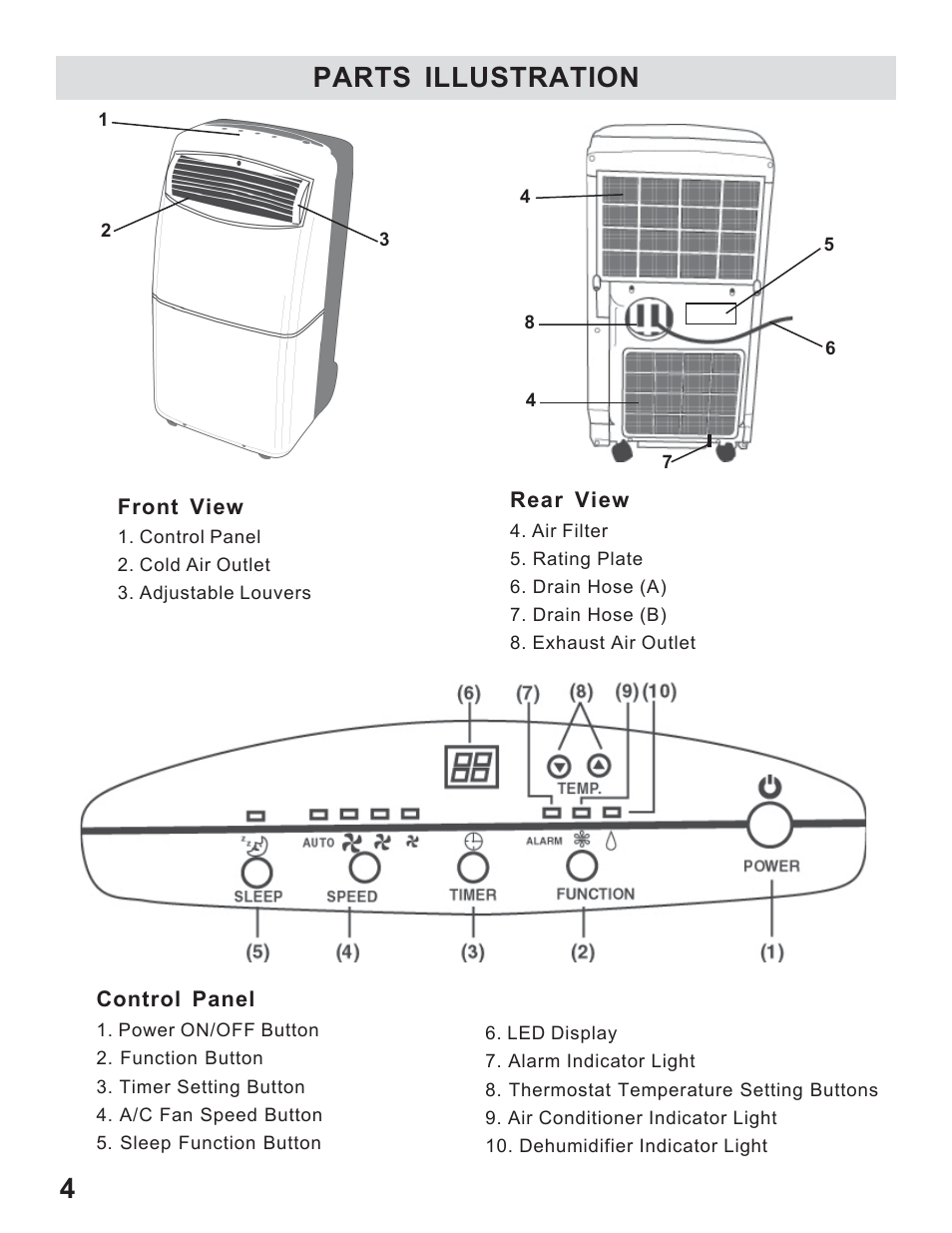 Parts illustration | WindChaser Products PACR12 User Manual | Page 6 / 16