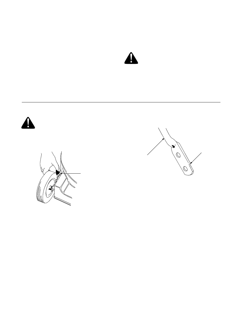 Cutting height adjustment, Handle height adjustment | White LC-40 User Manual | Page 10 / 16