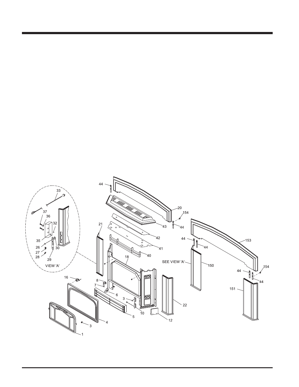 Parts list, Replacement / spare parts list | Waterford Appliances NATURAL GAS E61-LP User Manual | Page 20 / 24