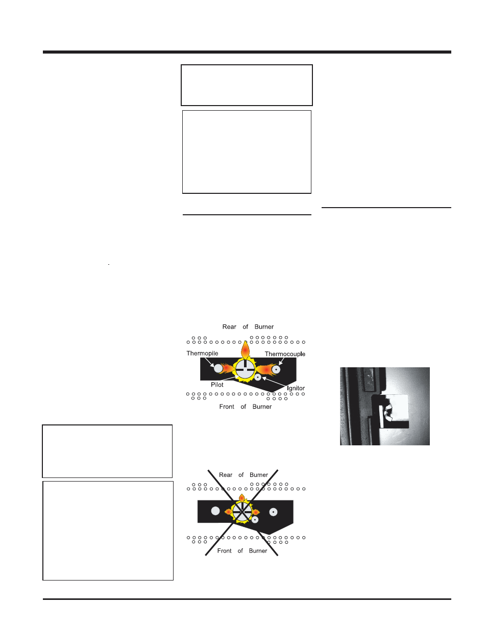 Maintenance, Log replacement, Glass replacement | Maintenance instructions, Pilot adjustment | Waterford Appliances EMERALD E63-NG1 User Manual | Page 17 / 24