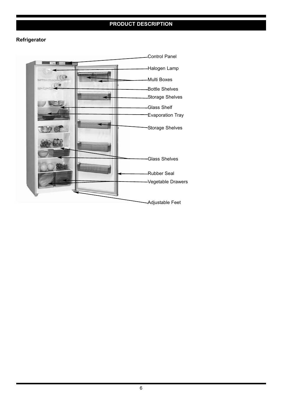 Waterford Appliances Free Standing Refrigerator User Manual | Page 7 / 16