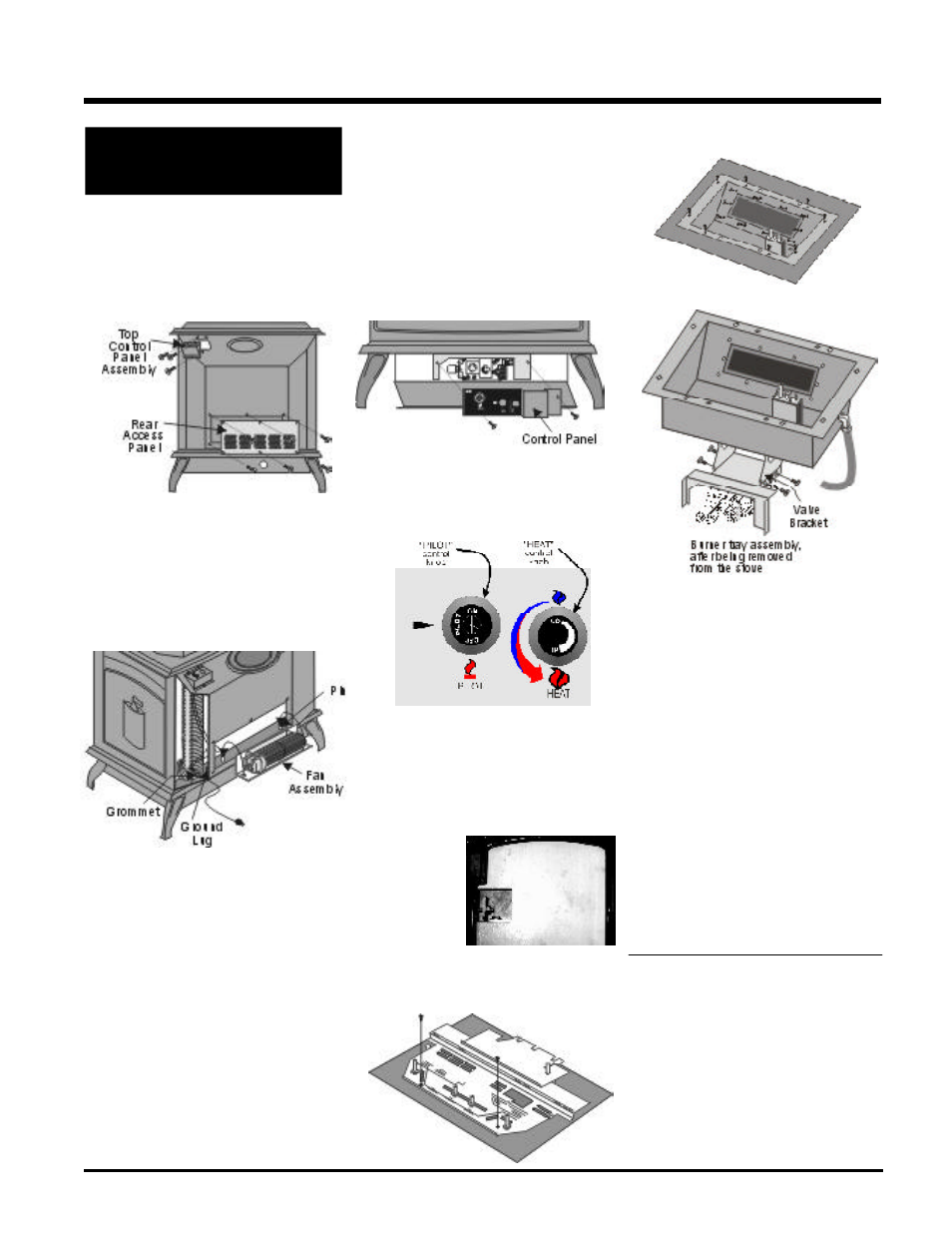 Maintenance, Removing valve, Installing valve assembly | Waterford Appliances E65-NG1 User Manual | Page 33 / 40