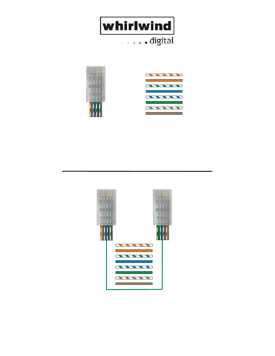 Whirlwind RJ45 User Manual | 1 page