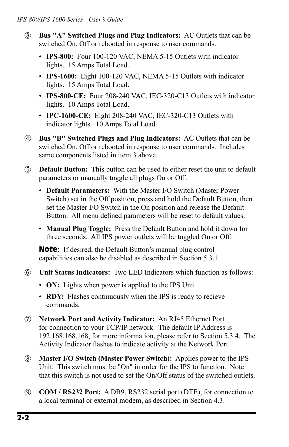 Western Telematic IPS-800 User Manual | Page 10 / 60