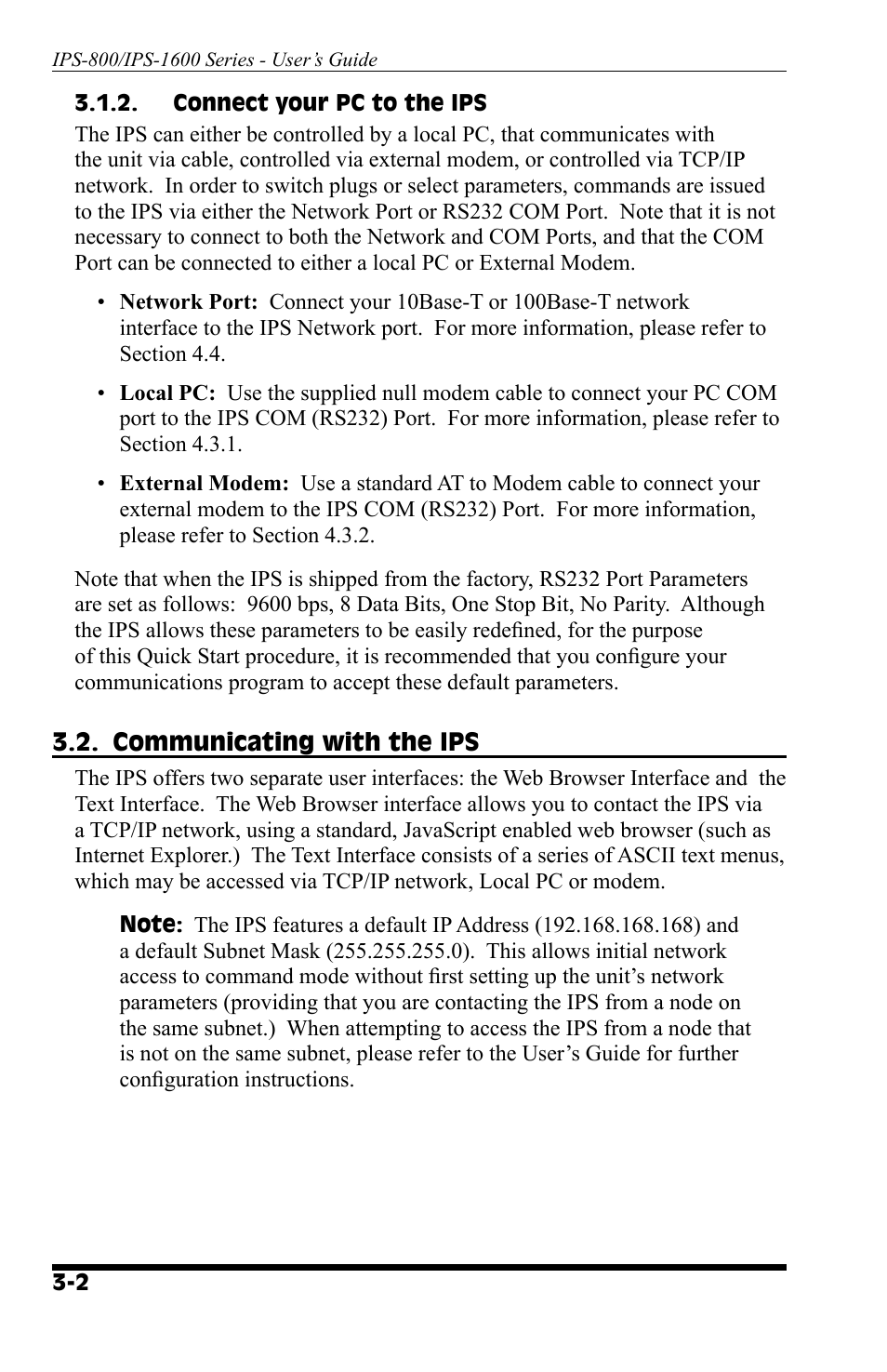 Western Telematic IPS-800 User Manual | Page 12 / 60